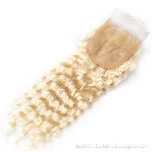 613 Virgin Hair Swiss Transparent HD Lace Frontal/Closure/Wig,Blonde Transparent HD Lace Closure,Virgin Cuticle Aligned Hair